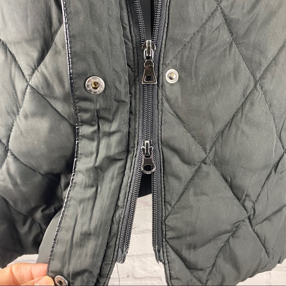 Esprit Black Down Jacket Size Small - image 6